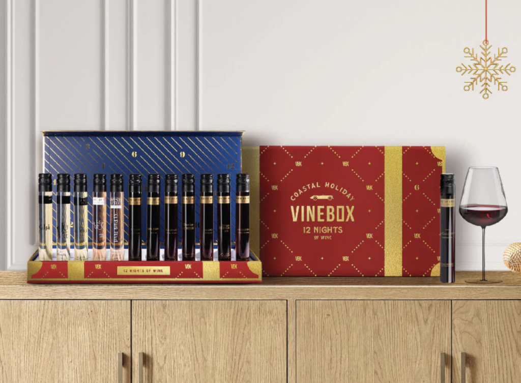 VineBox 12 Nights of Wine, wine advent calendar